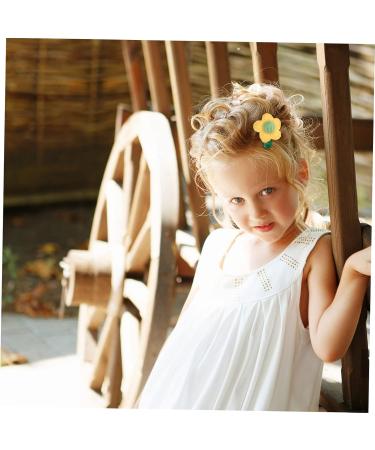 Operitacx 10pcs Hairpin Accessories Ribbon Kids Hair Pins Diy Brooch Supplies Bubble Flower Toddler Phone Case Assorted Color 1 4X4cm - Buy Online on GoSupps.com