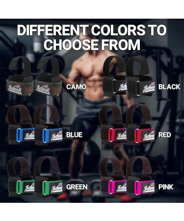 Buy Schiek Lifting Straps with Wrist Protection & Dowel - Red | International Shipping Available - Buy Online on GoSupps.com