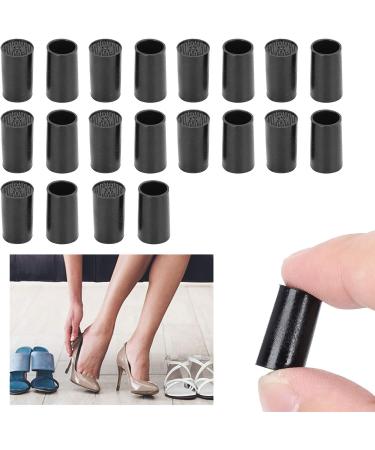 Heel Quick Tips 10 Pairs with An Extra Layer Wear-Resistant Non Slip Heel Repair Caps Parties for Graduation Ceremonies Daily Wear(Inner diameter 9mm) - Buy Online on GoSupps.com