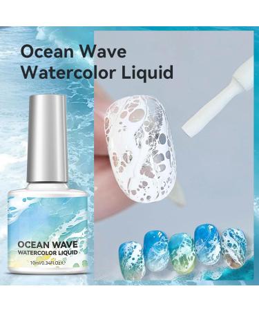  Whnbuij Aqueous gradation gel liquid paint 10 ml bottle. Smooth application even layering layering of transparent coats color control fluorescent design three-dimensional effect. - Buy Online on GoSupps.com