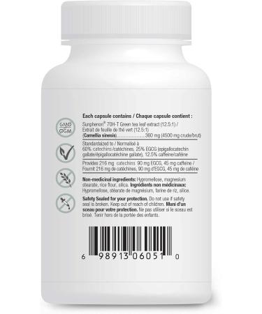 Herbal Magic Green Tea Leaf Extract High Potency Camillia sinensis Supplement for Women & Men with 60% Catechins 25% EGCG Non-GMO Vegetable Capsules - Buy Online on GoSupps.com
