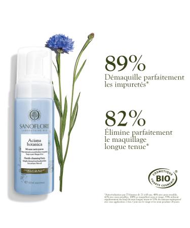 Sanoflore Aciana Botanica Cleansing Foam & Light Moisturizer - Bio-Aciana Botanica 150ml & 50ml | International Shipping Available - Buy Online on GoSupps.com