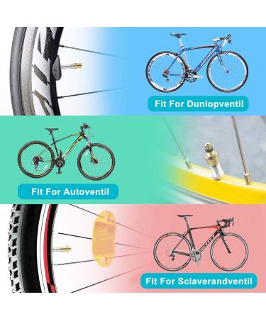 26-Piece Bicycle Valve Adapter Set - AV DV SV Compatible Accessories for Air Pumps - Universal Bike Pump Adapters - Buy Online on GoSupps.com