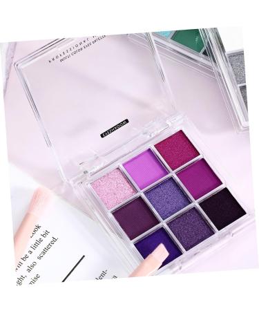 VINTORKY 4 Pcs Eye Shadow Palette Bright Eyeshadow Palette Eye Makeup Palette Eye Shadow Plate Plastic - Buy Online on GoSupps.com