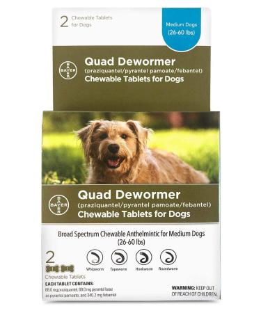 Dog quad dewormer