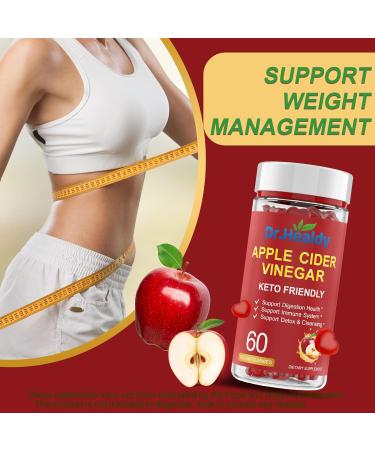 Keto ACV Gummies 1000MG with The Mother for Weight Loss & Gut Health - Vegan, Beet Root, B12 - 60 Ct - Buy Online on GoSupps.com
