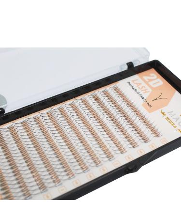 P-Beauty Cosmetic Accessories | Macy Y-Lashes 2D Volume Eyelash Extensions | 0.10mm Strength 8mm Length Curl C | International Shipping Available - Buy Online on GoSupps.com