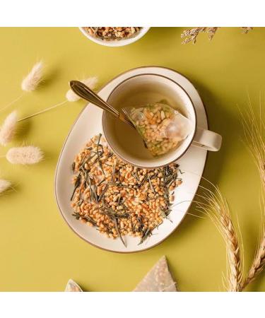 Genmaicha Tea 5.3oz. Brown Rice Tea Root Wheat Tea Rice Tea Low Caffeine Tea - Buy Online on GoSupps.com