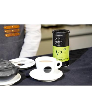  Marabans Coffee & Tea Marabans - Green Tea with Ginger & Lemon leaves. 150g jar. Citrus and spicy flavor. - Buy Online on GoSupps.com