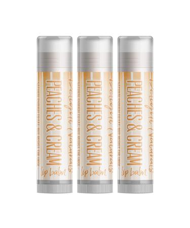 Peaches and Cream Lip Balm - Set of Three