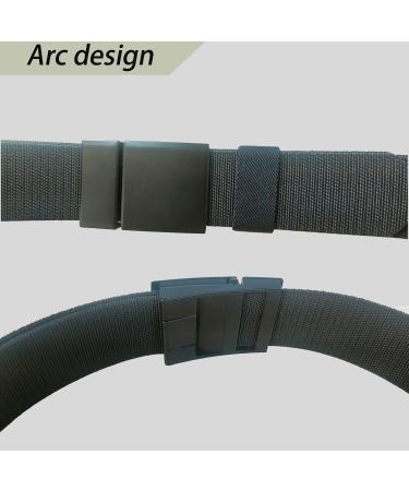 ZGJINLONG Men's Tactical Stretch Belt- Quick Release 1.5 Nylon Military Web Belt- 49 Long- Perfect for Work, Travel, and Sports - Buy Online on GoSupps.com