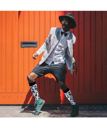 Gebin Compression Stockings for Men & Women - 15-20mmHg Halloween Knee Socks for Sports Running & Travel (S-M) - Buy Online on GoSupps.com