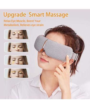 Buy Nadie Smart Eye Massager with Heat | Bluetooth Music 4 Modes & Vibration for Eye Strain & Migraines - International Shipping Available - Buy Online on GoSupps.com
