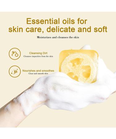  Stronrive Coconut Soap Bath Soaps Moisturizing Function Moisturizing Essential Oils Handmade Scented Body Soap for Women Men Stronrive - Buy Online on GoSupps.com