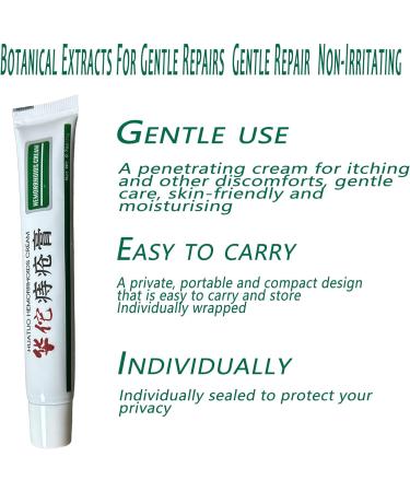 Gelanori Natural Hemorrhoid Cream - 6 * 20g (6 pcs) | Hemorrhoid & Fissure Ointment - Buy Online on GoSupps.com