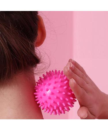 Hedgehog Ball Massage Set of 2 - 7cm Knobbed Balls for Back Legs Feet & Hands Muscle Relief - Different Hardness Levels - International Shipping - Buy Online on GoSupps.com