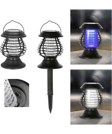 Buy HAC24 Solar UV Insect Killer & Mosquito Trap - Battery-Powered Eco-Friendly Mosquito Lamp for Effective Pest Control - Buy Online on GoSupps.com