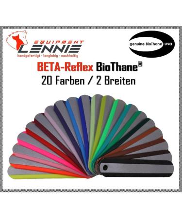Buy BioThane Beta Standard Reflex - 19mm Wide 2.5mm Thick Available in Multiple Colors | Red 19mm (RD522) - Sold by the Meter - Buy Online on GoSupps.com