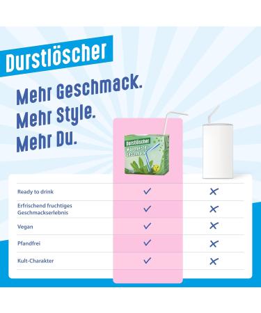  Durstl scher Thirst quencher woodruff pack of 12 bottles of 500 ml - Buy Online on GoSupps.com