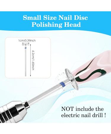 Jeffdad 3-Piece Nail Miller Bits Set | Professional Electric Foot File & Hard Skin Remover | Gel & Acrylic Nail Grinder | Durable 4.2 x 1 x 1 cm - Buy Online on GoSupps.com