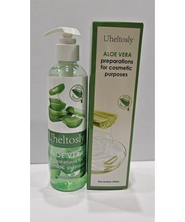 Uheltosly 180ml aloe gel -99% pure aloe moisturizing face and body moisturizing natural face cream containing aloe suitable for dry skin sunburn acne sunburn - Buy Online on GoSupps.com