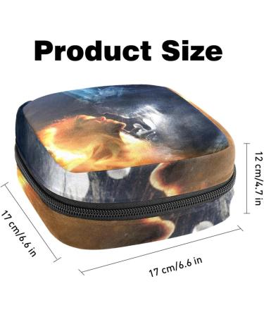 Portable Women's Binding Storage Bags | Menstrual Cup & Tampon Bags for Teens | Fire Water Use Love 09 - Buy Online on GoSupps.com