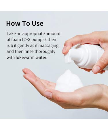 YADAH Bubble Deep Cleanser (5.07fl oz) Vegan Foaming Cleanser for Soothing & Moisturizing | Korean Skin Care with Cactus & Orange Peel - Clear Impurities - Buy Online on GoSupps.com