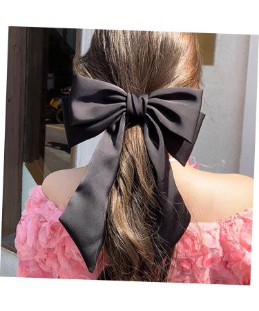 Beatifufu Bow Hairpin Hair Ribbon Barrettes for Hair Barrettes for Thick Hair Barrettes for Women Large Bow Hair Clip Hair Bows for Women Big Hair Bows Large Hair Bows Women Hair Bows - Buy Online on GoSupps.com