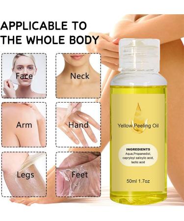 ISBEAUSOLS Yellow Peeling Oil 50ml - Buy Online on GoSupps.com