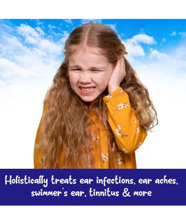 Natrulo Natural Ear Drops for Kids | Organic Ear Infection Treatment Relieves Aches & Itchy Ears Safe & Made in USA - Buy Online on GoSupps.com