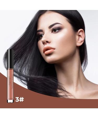 Allbesta Long Lasting Waterproof Liquid Matte Lipstick | Non-Stick Cup Lip Gloss Makeup (3#) - International Shipping Available - Buy Online on GoSupps.com