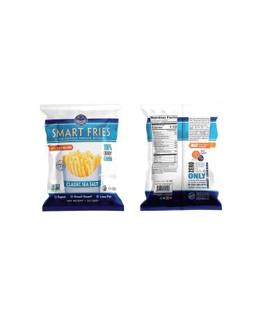 Buy Gourmet Basics Smart Fries - Low Calorie Non-GMO Gluten Free Potato Chips Variety Pack (24 x 1oz) - White Cheddar Sea Salt Jalapeno BBQ - International Shipping Available - Buy Online on GoSupps.com