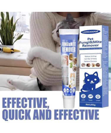 Dog Anti Mite Cream | Pet Mite Repellent & Itch Relief | Safe & Effective 20G Solution - Buy Online on GoSupps.com