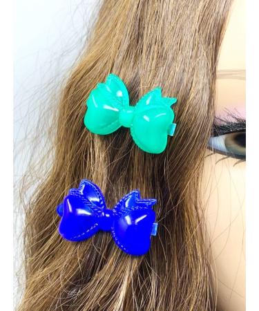 Tara Girls Self Hinge Plastic Bow Hair Barrettes Combo Pack - Set of 3 - Buy Online on GoSupps.com