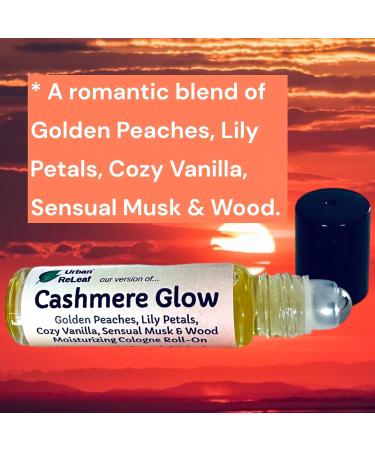 Urban ReLeaf Cashmere Glow Cologne Oil Roll-On | Long Lasting Alcohol-Free Fragrance | TSA Approved Travel Size | USA Made - Buy Online on GoSupps.com