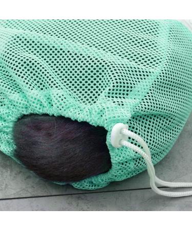Buy Mioyoow Cat Bathing Bag - Breathable Adjustable Mesh Bag for Kittens | Perfect for Bathing Nail Cutting & Ear Cleaning | Green & White - Buy Online on GoSupps.com