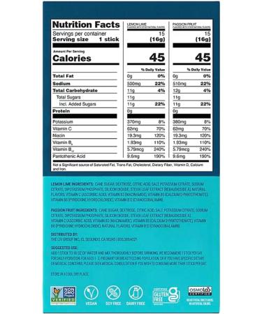 Liquid I.V. Hydration Multiplier Variety Pack Lemon Lime & Passion Fruit 30ct - Buy Online on GoSupps.com