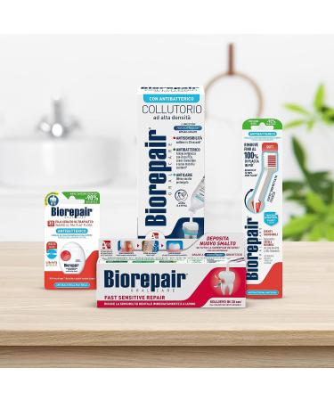 Biorepair Antibacterial Mouthwash - 500ml/16.9 fl.oz - Italian Import - Buy Online on GoSupps.com