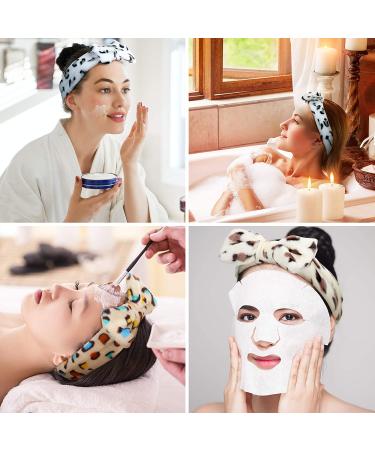 Towel Headbands for Women - Microfiber Facial Hair Band for Skincare & Makeup (Vivid Patterns) - Buy Online on GoSupps.com