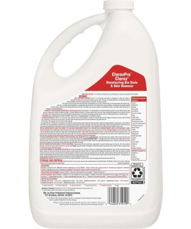 CloroxPro Disinfecting Bio Stain & Odor Remover Refill - 128 Oz (International Shipping Available - Buy Online on GoSupps.com