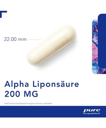 Alpha Lipoic Acid 69g - 120 Caps | Pure Encapsulations | Premium Antioxidant Supplement for Optimal Health - Buy Online on GoSupps.com