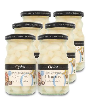Opies | Mini Silverskin Onions | 6x227g - Buy Online on GoSupps.com