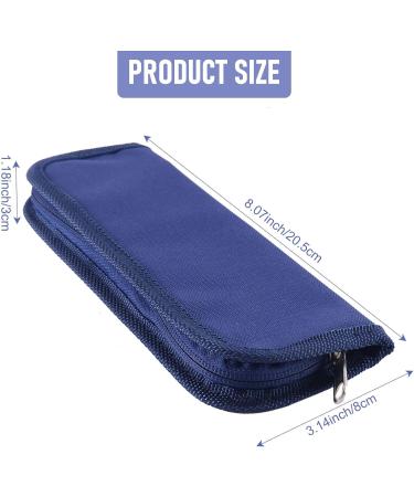 Pasuihcay Portable Insulin Cooler Bag Diabetic Insulin Travel Case Cooler Pill Box Aluminum Foil Ice Bag (Navy Blue) - Buy Online on GoSupps.com