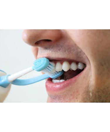 Replacement Toothbrush Heads for ToothShower Irrigating System - Blue - Buy Online on GoSupps.com