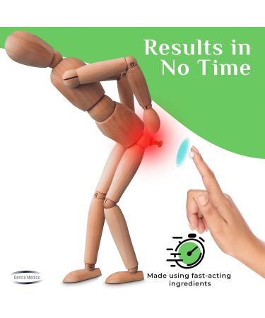 Natural Haemorrhoid Cream - Fast Healing & Itch Relief - 40g (1 Pack) - Buy Online on GoSupps.com