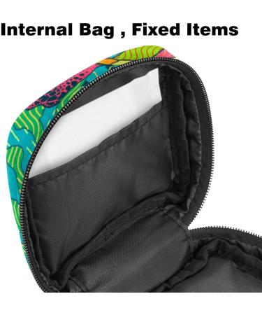 Portable Women s Binding-Up Bags | Menstrual Cup & Tampon Pouches for Teens | Cute Sea Turtles & Tropical Fish Design - Buy Online on GoSupps.com