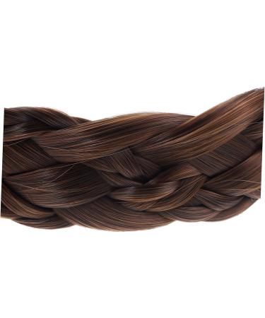 PLAFOPE Braided Headband Simple Style Girl Hairband Plaited Wig Headband Hair Decor for Women Outdoor Headband Hair Ornament Anti-slip Headband Face Washing Headband Braid Headband - Buy Online on GoSupps.com