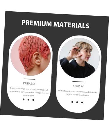 Hemoton Stainless Steel Ear Cleaner 4 Sets - Portable Ear Cleaning Tool for Household Wax Removal - Buy Online on GoSupps.com