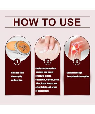 Nerve Cream - Moisturizing and Calming Balm 50 ml Soothing Moisturizing Repair Hands Feet Back Toes Daily Care Men Women - Buy Online on GoSupps.com