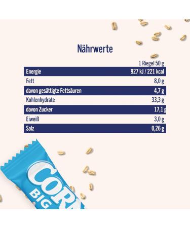 Buy Corna Bar Corny Big Cocos 24x50g - International Shipping Available | Healthy Snack Option - Buy Online on GoSupps.com